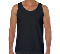RICHBELL Set 3 Canottiera Intimo Uomo Spalla Larga in Puro Cotone, cofezione 3 Pezzi Nero Blu Avion, Taglie assortite dalla S alla 5XL, Prodotto Italiano