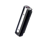 RICHCHIP Microfono lavalier wireless Bluetooth, cancellazione del rumore, senza ricevitore, portata 15 m, batteria 10H, otturatore remoto, per GoPro Hero 12, smartphone, live streaming, interviste