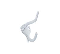 Richelieu BP7440130 Utility Metal Hook, White Finish