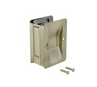 RICHELIEU Hardware 1700ABPSBC - Maniglia per porta con maniglia per passaggio, rettangolare, finitura in ottone anticato