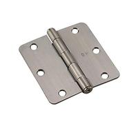 Richelieu Hardware - 2821ANB - Box of 2 - Tradizionale - Full Mortise Butt Hinge - Bordi arrotondati - Finitura in nichel anticato