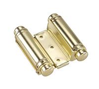 Richelieu Hardware - 810BB - Confezione di 2 - Doppia azione primavera cerniera - Cerniera altalene porta automatica in entrambe le direzioni. - Finitura ottone