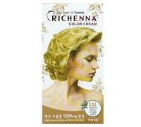 RICHENNA Color Cream tintura per capelli con henné #11L biondo sbiancante x 5...