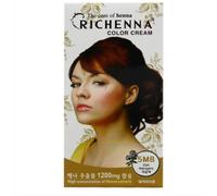 RICHENNA Color Cream tintura per capelli con hennè #5MB mogano scuro Korean C...