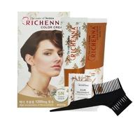 RICHENNA Color Cream tintura per capelli con henné #5N castagno x 2ea Easy Se...