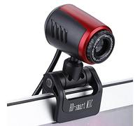 Richer-R Webcam HD, 1080P HD USB PC Webcam Cam, Orizzontale 360 ° Ruota USB 2.0 Web Camera con Microfono Digitale per PC Laptop Desktop Telefonia Video MSN/Yahoo/Skype ECC.