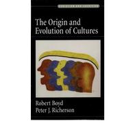 Richerson Boyd The Origin and Evolution of Cultures (Tascabile)