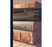 Riches And Poverty (Tascabile)