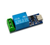 Richeyty Modulo Relè USB DC Type-C Interfaccia con Protezione da Sovracorrente Supporto Interruttore di Controllo Porta Seriale Computer