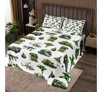 richhome Copriletto a tema carro armato di guerra, per letto matrimoniale, per bambini, motivo mimetico, per ragazzi, ragazze, adolescenti, attrezzature militari, trapuntato, traspirante, verde