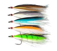 Richiamo per al Branzino - 5 Pezzi di Esca Artificiale al Salmone con Amo | Esca da,per uomini tori acqua e acqua salata fiume lago ruscello trota salmone lucioperca luccio pesce persico crappie