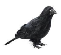 Richiamo Per Corvi Realistico - Figura Realistica Grandezza Naturale per Halloween | Richiami per Caccia ai Corvi - per Protezione Frutteto Vigneto Allestimento Spettrale Festa in Maschera Esterni Ter
