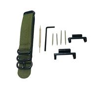 [Richie Strap] 22 mm 5 anelli Nylon Cinturino Cinturino in Metallo Adattatori Kit per Casio GShock GG-1000 GSG-100 GWG-100 GWG100 GSG100