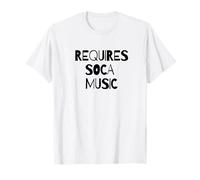 Richiede Soca Music Trinidad e Tobago Maglietta