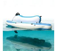 richigblosmum Gommone 2 Posti - Kayak Gonfiabile con Pagaia, PVC Drop-Stitch Stabile per Laghi e Fiumi, Yacht Portatile Stile Adulti Unpowered