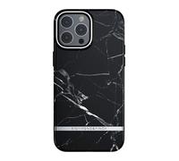 RICHMOND & FINCH Custodia per telefono 47035 progettata per iPhone 13 Pro Max, custodia a doppio blocco, testata contro le cadute, bordi rialzati resistenti agli urti, custodia protettiva, marmo nero