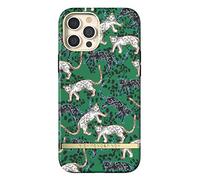 RICHMOND & FINCH Custodia Per Telefono Progettata Per iPhone 12 Pro Max Custodie, 6.7 Pollici, Leopardo Verde Custodia a Prova Di Caduta, Bordi Rialzati Antiurto, Custodia Protettiva