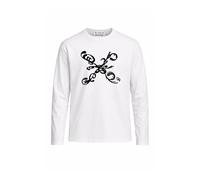 Richmond - Fioriino Long Sleeve Top - - Tops - Uomo - Bianco - S