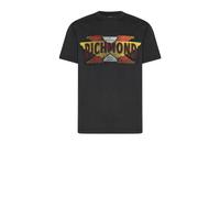 Richmond - Iconic Logo Graphic T-Shirt - - Tops - Uomo - Nero - S