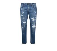 Richmond - Jeans con dettagli destroyed - - Jeans - Uomo - Blu - W37