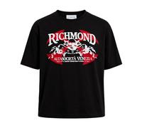 Richmond - Long-sleeve Graphic T-shirt - - Tops - Uomo - Nero - M