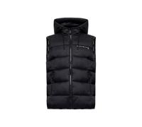 RICHMOND PADDED GILET con cappuccio JACKET BEROM UMA25160PI S8 BLACK