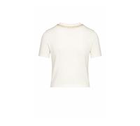 Richmond - T-shirt con dettaglio gioiello sullo scollo - - Tops - Donna - Bianco - M
