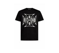 Richmond - T-shirt con grafica logo iconico - - Tops - Uomo - Nero - S