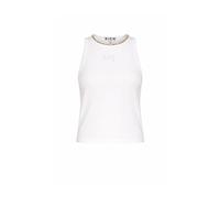Richmond - Top Girocollo con Dettaglio Gioiello - - Tops - Donna - Bianco - L