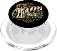 Richmond VA Virginia Capital RVA Pride Design in stile vintage PopSockets PopGrip per MagSafe