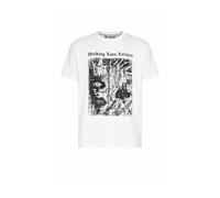 Richmond - Vintage-Effect Graphic T-shirt - - Tops - Donna - Bianco - M