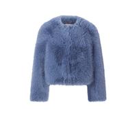 RICHROYAL Giacca in pelliccia sintetica blu | 34