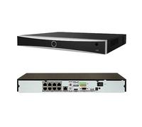 RICHSECU DS-7608NXI-K2/8P 8CH 4K 8 canali PoE AcuSense NVR Videoregistratore di rete Rilevamento di persone/veicoli Compatibile con telecamera IP HIK (Versione inglese internazionale senza HDD)
