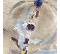 RICHTAPES DingDing Vol12-44 colori dell'autunno, nastro trasparente in PET di adesivi Washi Tape pre-tagliati, 1,97 INx10,94 YD, design vintage originale per forniture per album di ritagli, diario