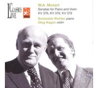 Richter/Kagan Sonatas for Piano and Violin (CD) Album