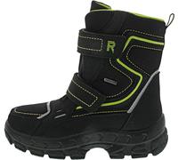 Richter Kinderschuhe Davos, Stivali da Neve, Nero Lime, 32 EU