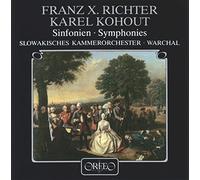 Richter/Kohout - Sinfonien G-Dur/C-Dur/B-Dur/F-Moll