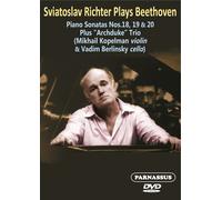 Richter plays Beethoven ,Piano Sonatas Nos. 18, 19, and 20,“Archduke” Trio (DVD)