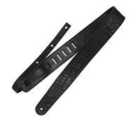Richter Straps Raw II Contour Croc Black - Tracolla per chitarra