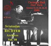 Richter,Sviatosl Sviatoslav Richter Archives Vol. 10 - Carnegie Hall, Ny 19 (CD)