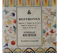 Richter, Sviatoslav - Beethoven Piano Sonatas Nos 17,18,31:Richter Live at Carnegie Hall