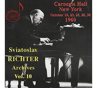 Richter,Sviatosl Sviatoslav Richter Archives Vol. 10 - Carnegie Hall, Ny 19 (CD)