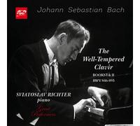 Richter Sviatoslav `The Well-Tempered Clavier Books Ii & Ii, Bwv 846-89 CD NUOVO