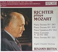 Richter,Svjatoslav - Plays Mozart [Import]