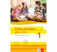 Richtig schreiben - aber sicher 1: Rechtschreibstrategien anw (Copertina rigida)