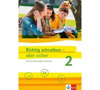 Richtig schreiben - aber sicher 2: Rechtschreibstrategien anw (Copertina rigida)