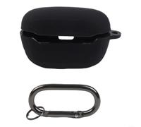 RichVibe Custodia in silicone resistente all'acqua per JBL per Endurance Race 2 - per Impact for Proof Custodia protettiva per auricolari - Custodia antipolvere portatile con clip per esercizi di