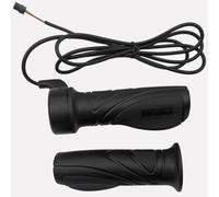 RichVibe EBike - Acceleratore da 24 V a 72 V per scooter elettrico e bicicletta, impugnatura manubrio da 22 mm con connettore SM a 3 pin, acceleratore lato destro nero, cavo 1,7 m