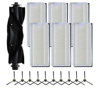 RichVibe Kit filtro spazzola laterale principale per Lefant U180 M1 M2 Serie LS1 N3 e per OKP K8 per robot aspirapolvere K7 (B)