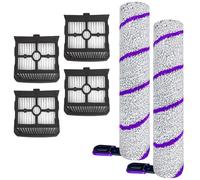 RichVibe Kit filtro spazzola laterale principale per X-Clean 10 Wet / Dry Aspirapolvere Accessori Parti Plastica+Lint+Nylon+Carta da filtro (B)